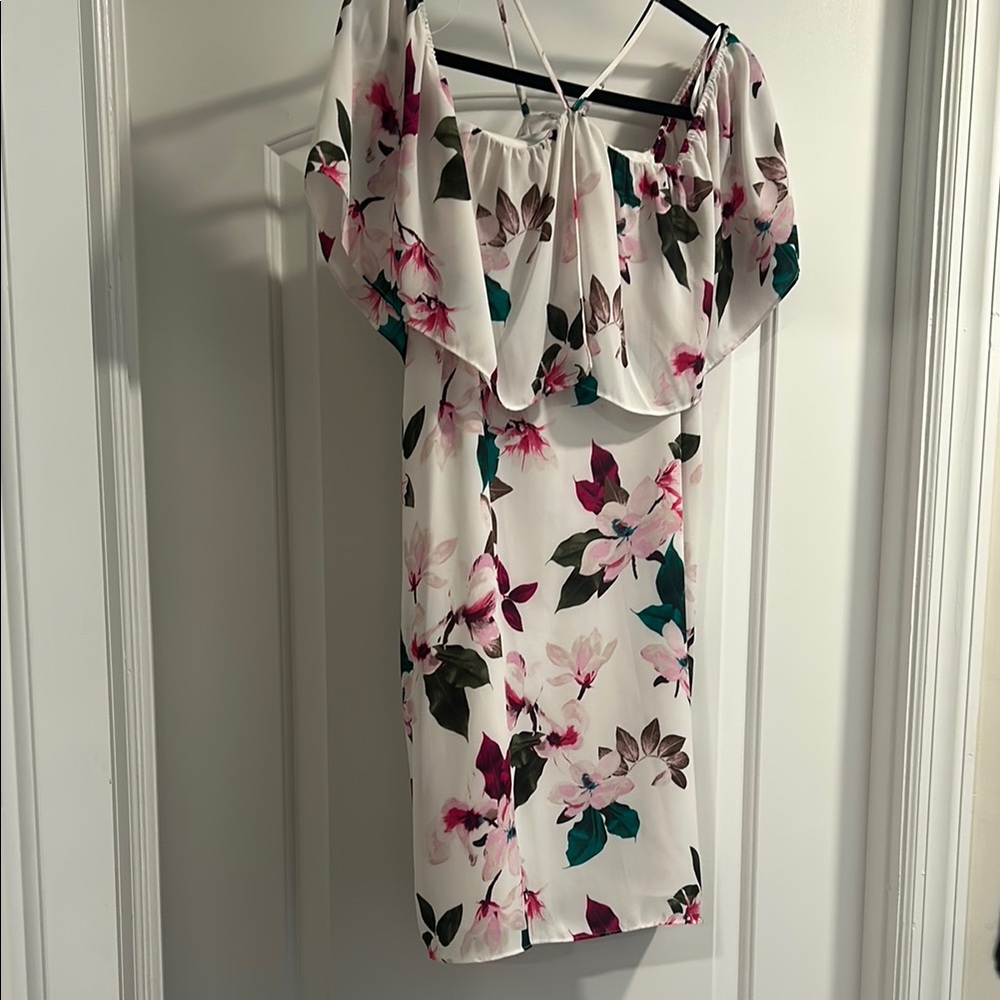Floral Off-Shoulder Dress